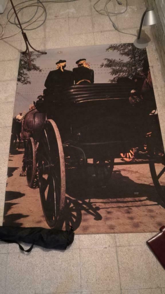 Originele bushokposter van de Feria van Sevilla van 1987, Ophalen, Zo goed als nieuw