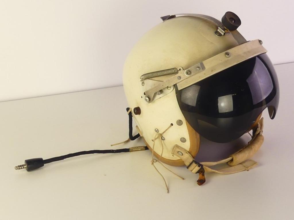 Originele pilotenhelm US Air Force - Koude Oorlog 1947, Verzamelen, Ophalen of Verzenden, Luchtmacht, Helm of Baret