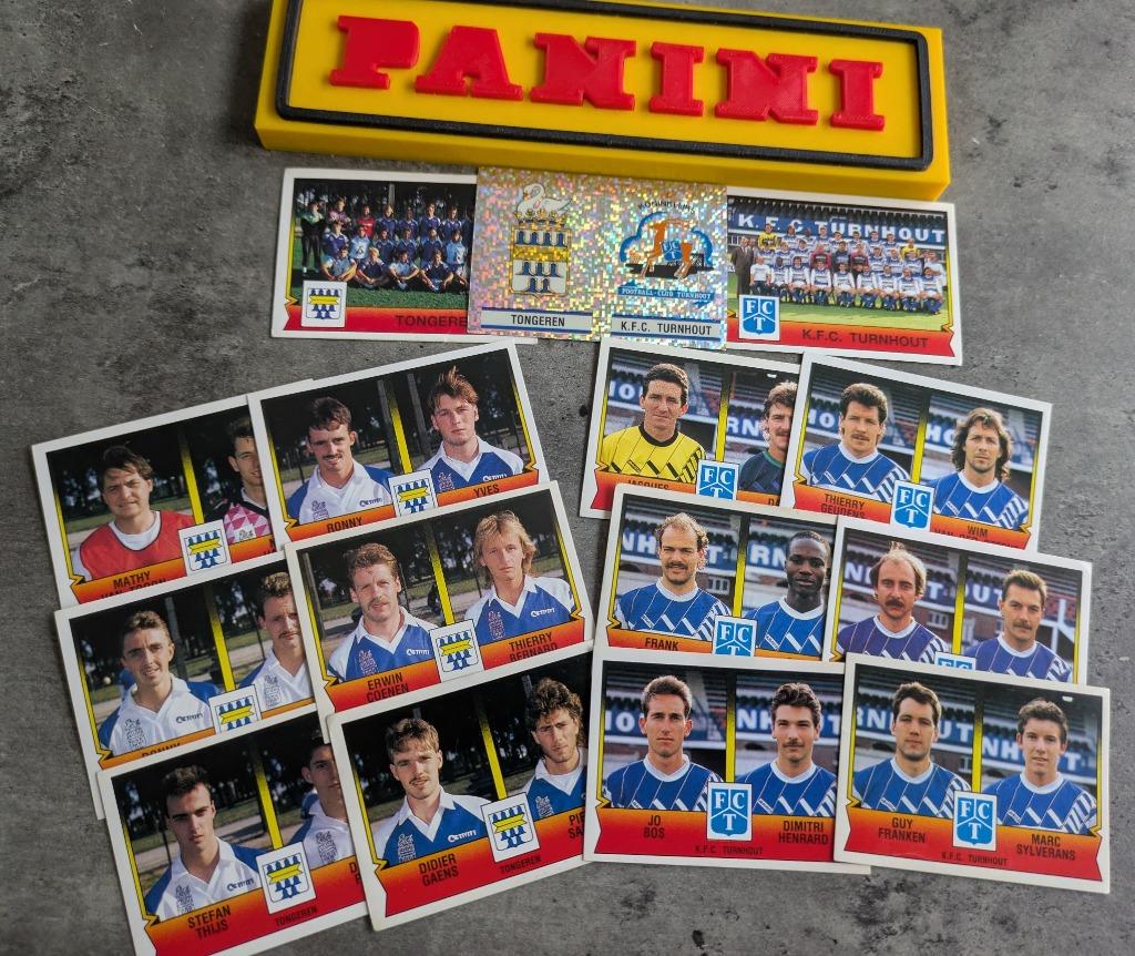 AUTOCOLLANTS PANINI FOOTBALL 92 15 1992 : TONGEREN/TURNHOUT, Envoi, Neuf