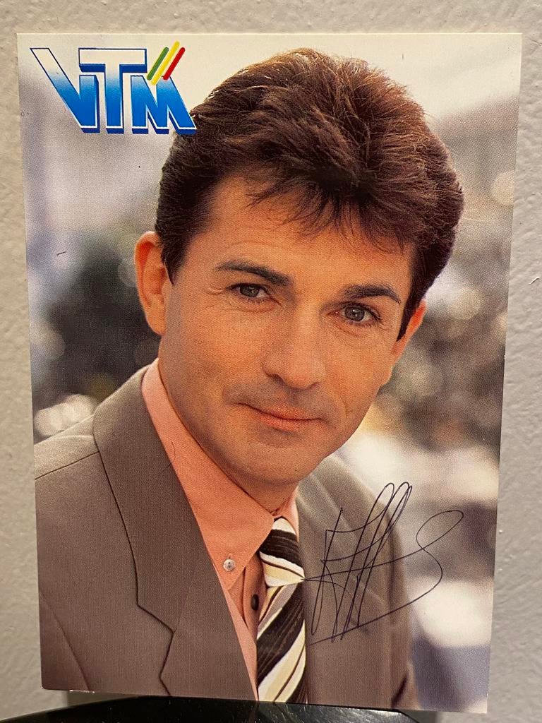 Vtm Luc Appermont, gesigneerd ✍🏻🟢🟡🔴, Envoi, Comme neuf, Signé