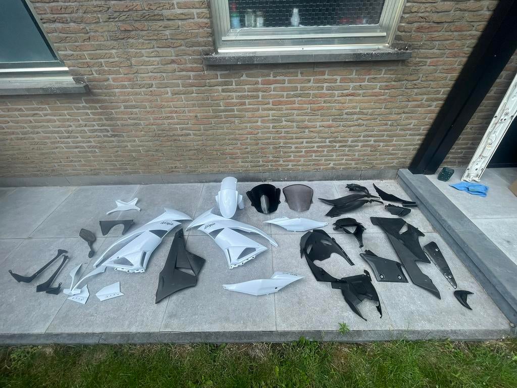 Diverse kappen kuipen Kawasaki ZX6R, Motoren, Ophalen, Gebruikt