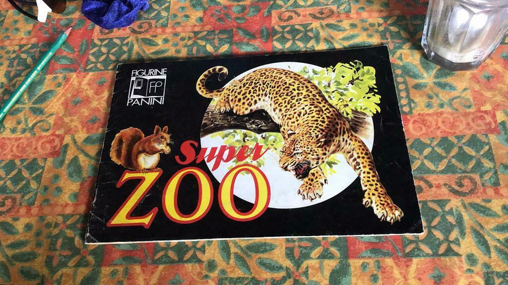 Super zoo de Panini (w3), Enlèvement ou Envoi, Utilisé, Panini, Album d'images