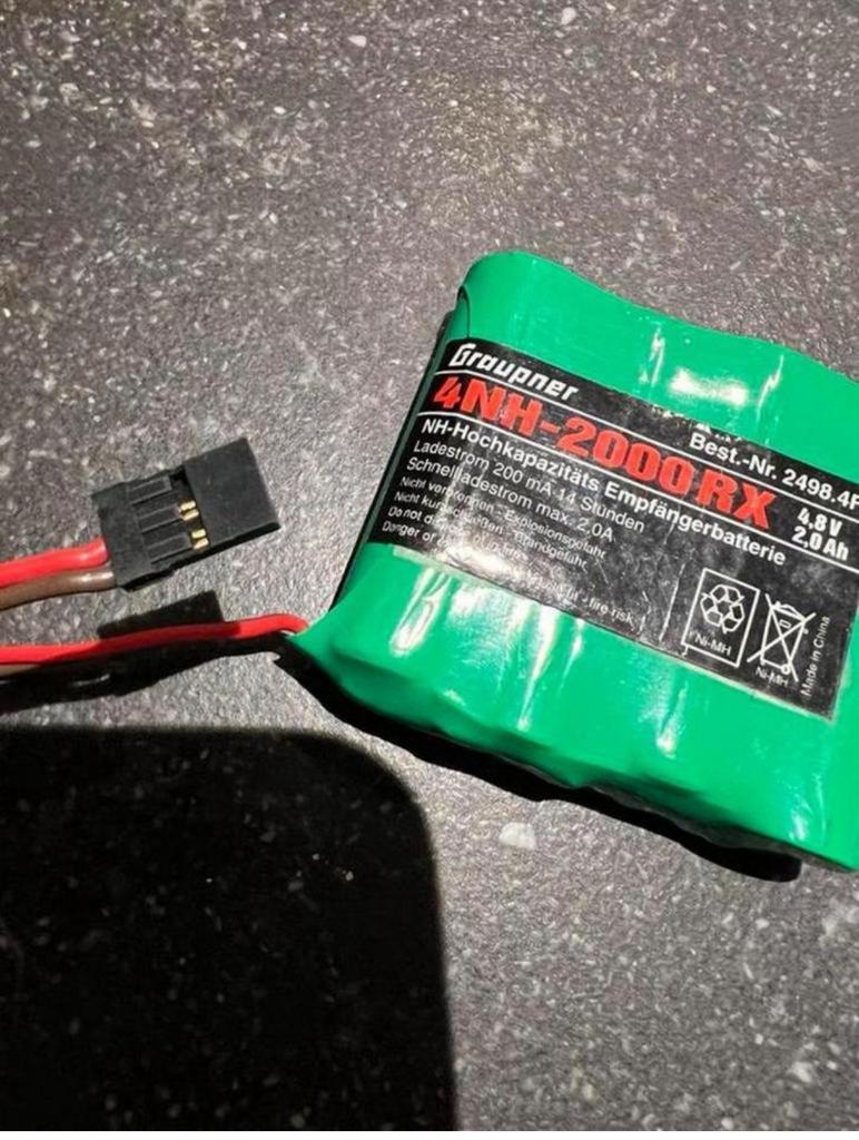 Graupner regel batterij nieuw, Enlèvement ou Envoi, Neuf