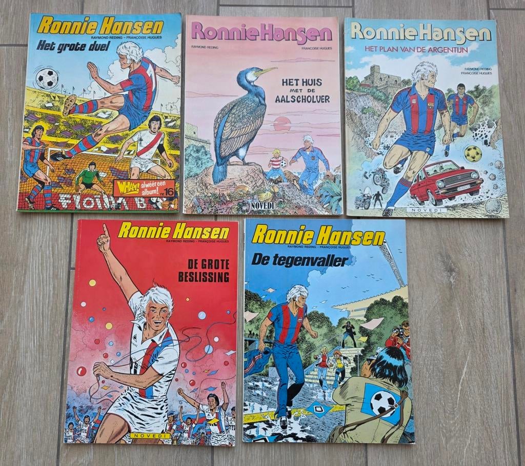 Lot strips: Ronnie Hansen, Ophalen of Verzenden, Gelezen