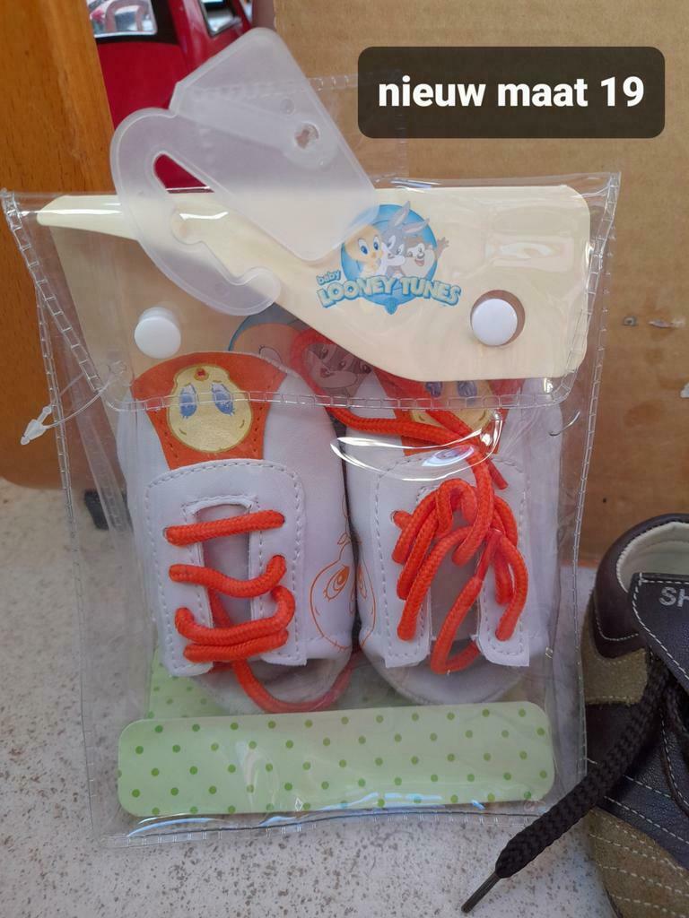 Baby schoentjes maat 19, Ophalen of Verzenden, Zo goed als nieuw, Schoentjes