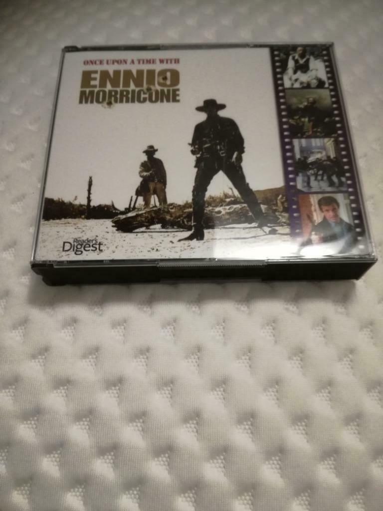Ennio Morricone Once Upon A Time With.. 5cd box nieuw-staat., Enlèvement ou Envoi, Comme neuf, Coffret