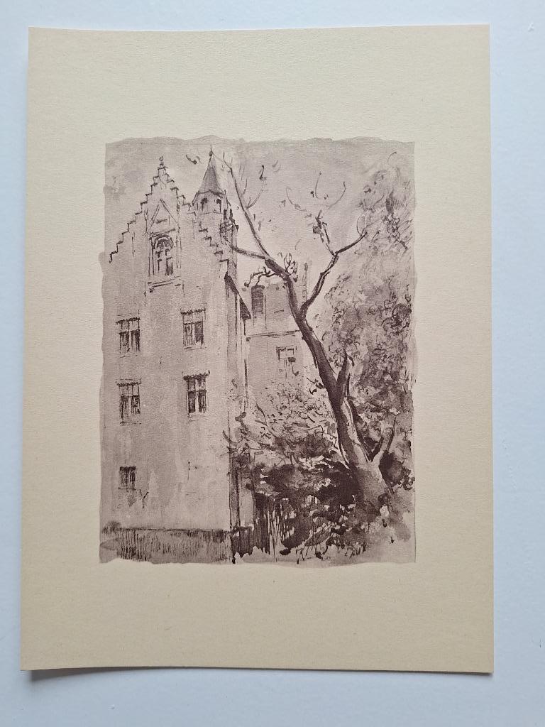 Beauvoorde - tekeningen  van Prof. Jacques Gorus  zie info, Ophalen of Verzenden, Zo goed als nieuw, Prof. Jacques Gorus