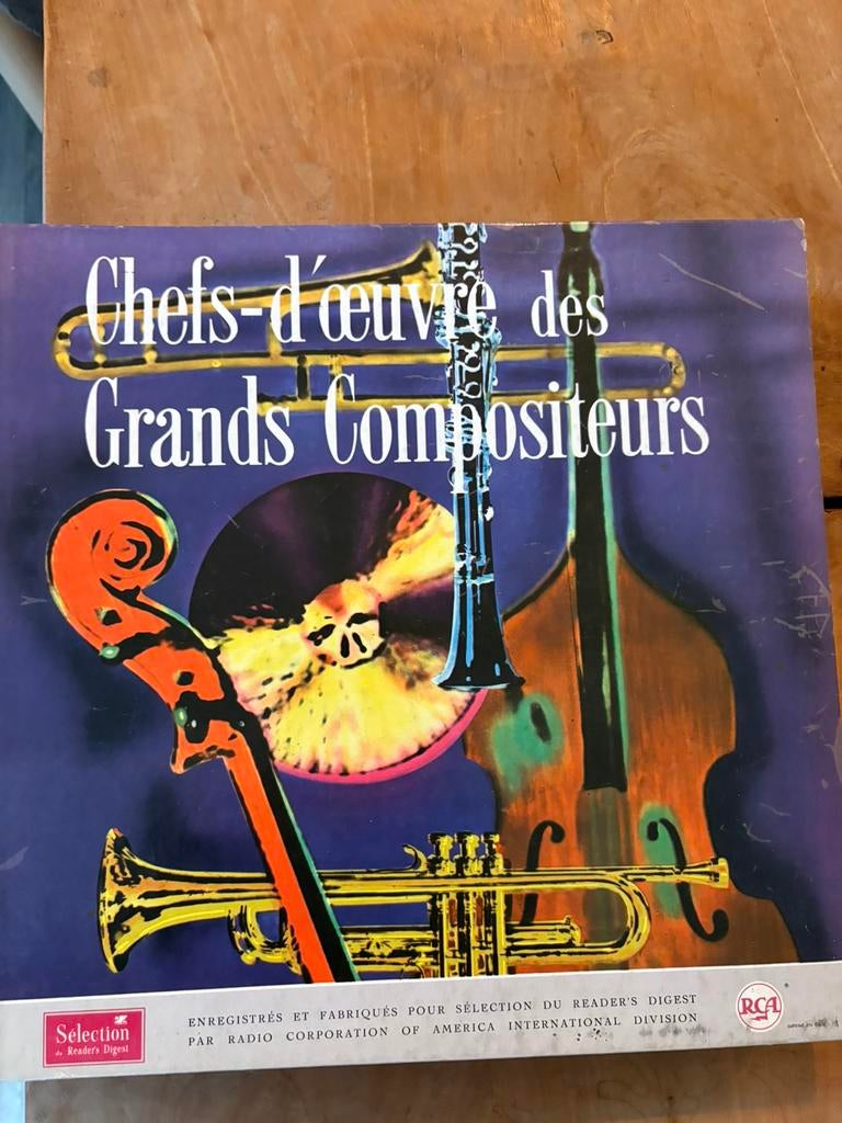 Chefs d’oeuvre des grands compositeurs, Enlèvement ou Envoi, Comme neuf