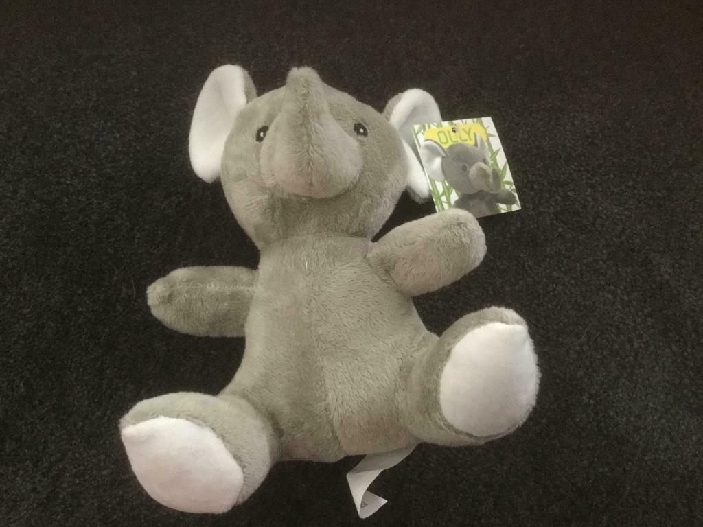 Kruidvat knuffel beer Pluche Olly olifant, Kinderen en Baby's, Ophalen of Verzenden, Nieuw, Olifant