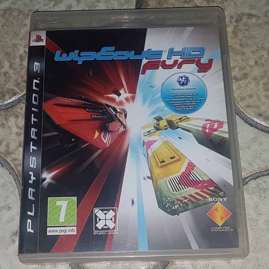 Wipeout HD Fury, Games en Spelcomputers, Ophalen of Verzenden, Zo goed als nieuw