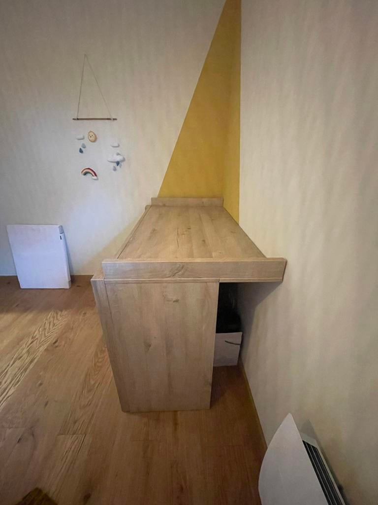 Table à langer bébé en bois – spacieuse et pratique, Enlèvement, Utilisé
