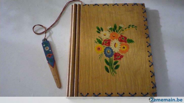 houten boekbeschermer, Antiek en Kunst, Ophalen of Verzenden