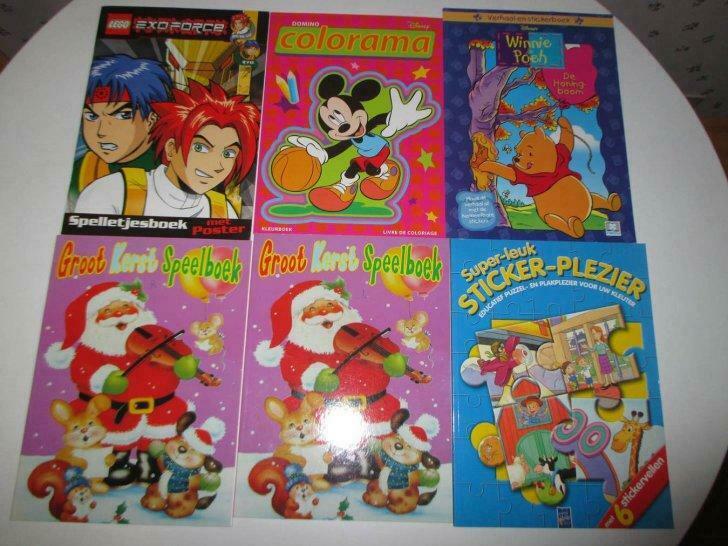 Speel-, verhaal-, kleur-, stickerboeken, Enlèvement ou Envoi, Neuf, 4 ans