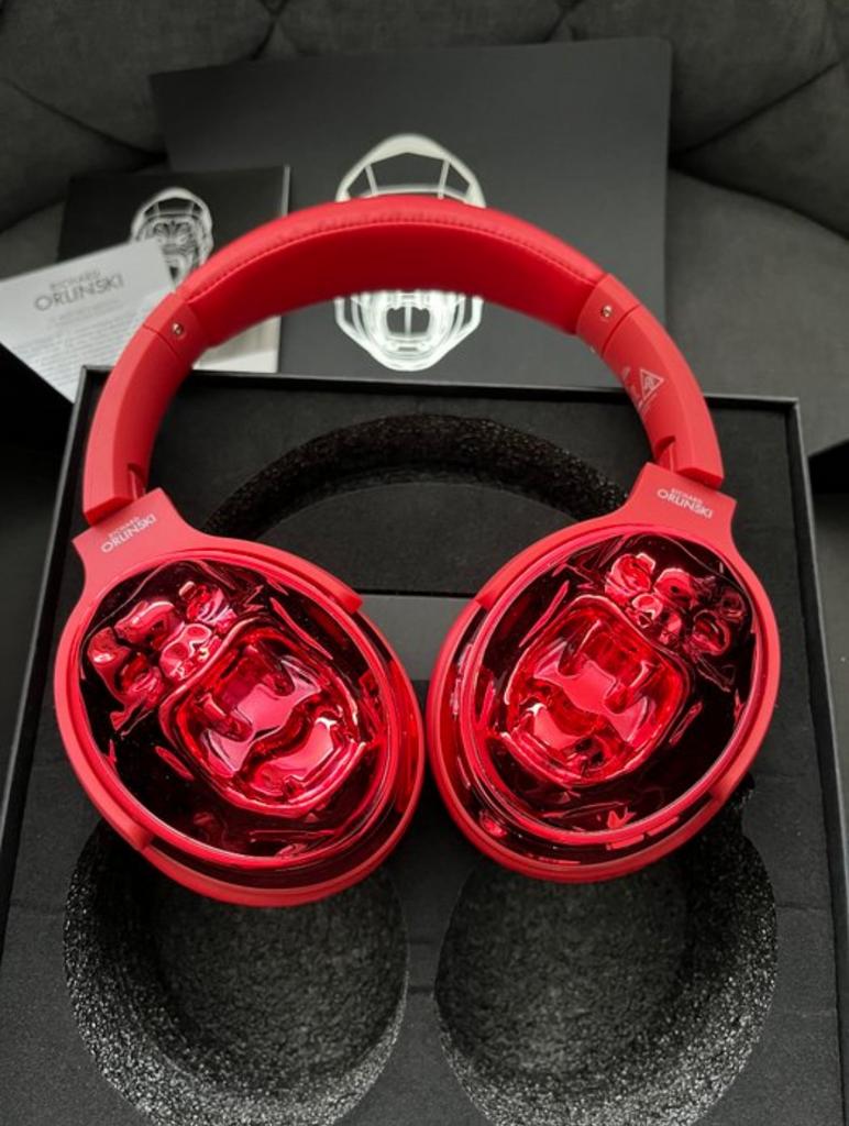 Kong headphone casque red - Richard Orlinski - limited, Enlèvement ou Envoi
