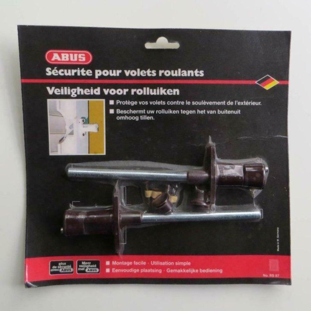 ABUS Rolluikbeveiliging - Inbraakbeveiliging - NIEUW!, Bricolage & Construction, Serrurerie de bâtiment & Dispositif de fermeture