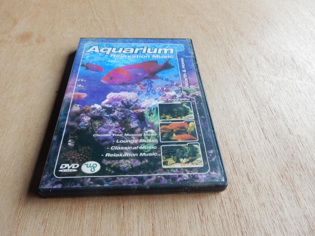 nr.1093 - Dvd: aquarium relaxation music, Cd's en Dvd's, Ophalen of Verzenden, Zo goed als nieuw, Muziek en Concerten