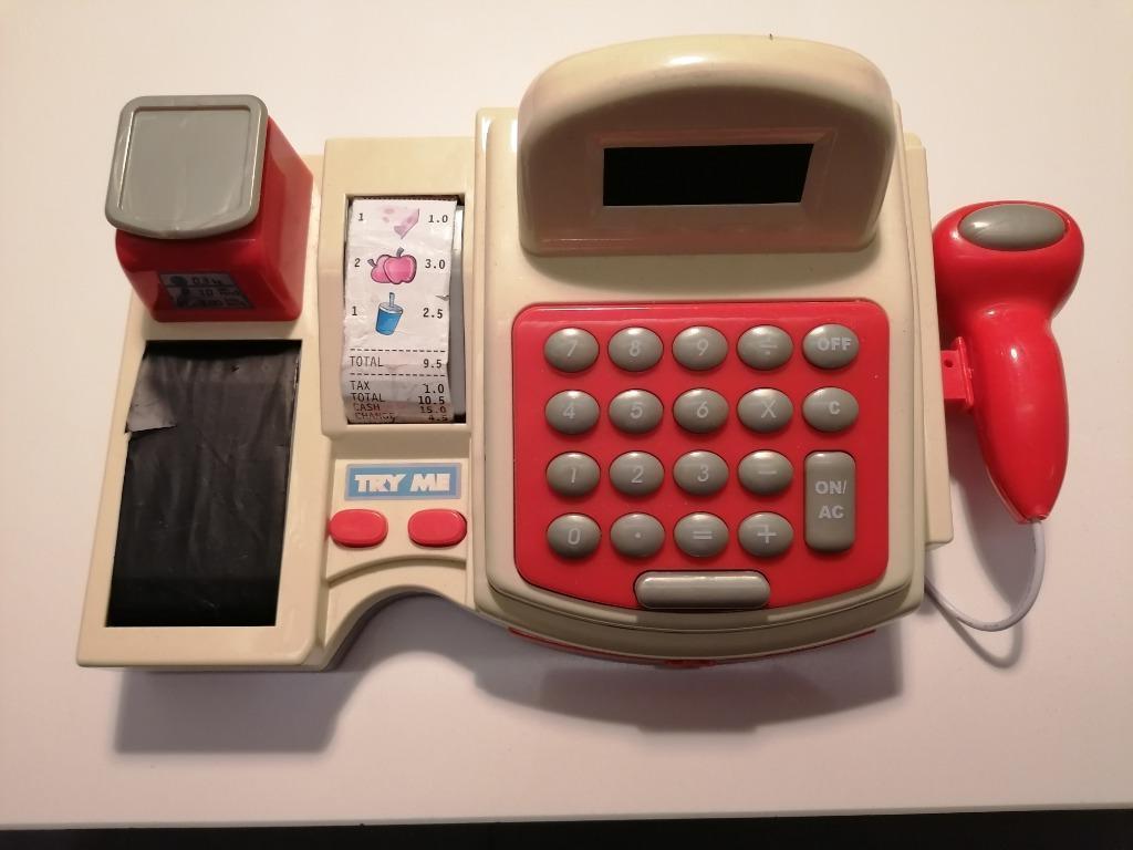 Speelgoed kassa, Kinderen en Baby's, Ophalen of Verzenden, Gebruikt, Kunststof, Speelkeuken-accessoire