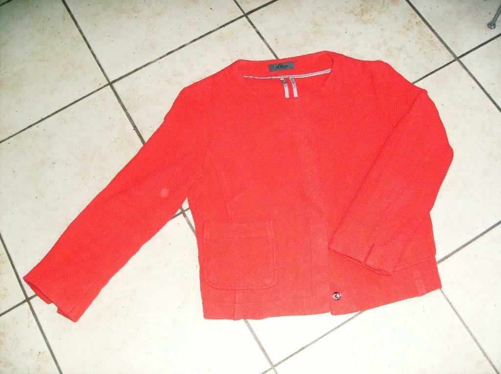 rood jasje mt 36-38, S oliver, Ophalen of Verzenden, Maat 36 (S), Gedragen