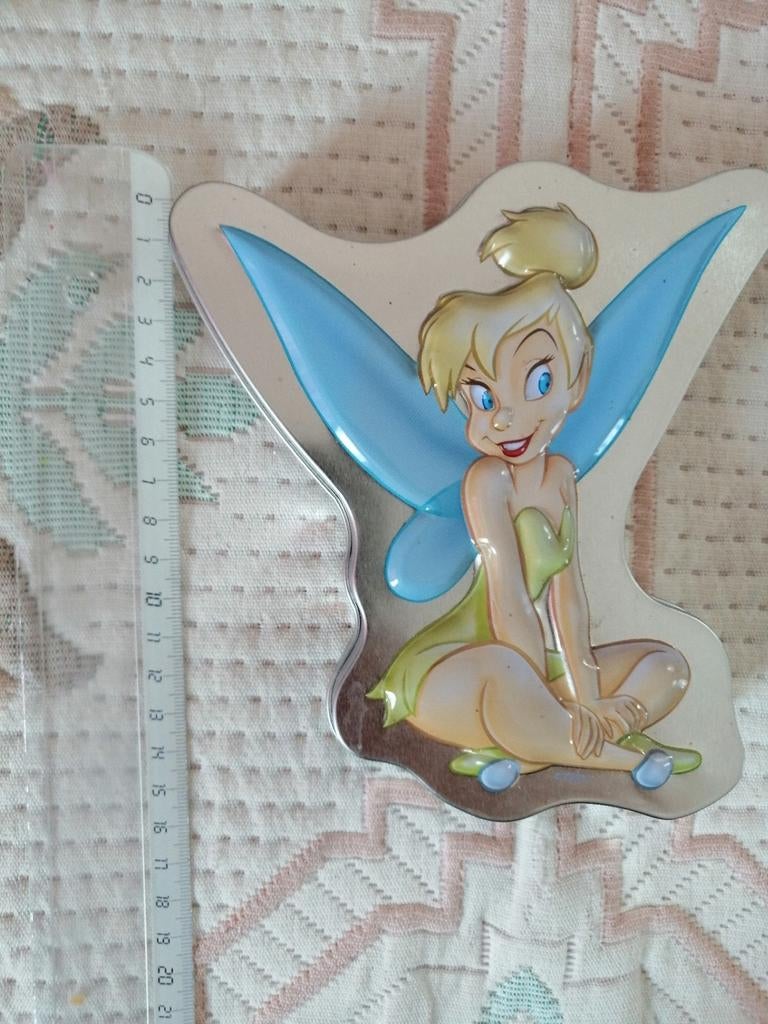 Boîte en métal Disney Fée Clochette, Ophalen of Verzenden, Zo goed als nieuw