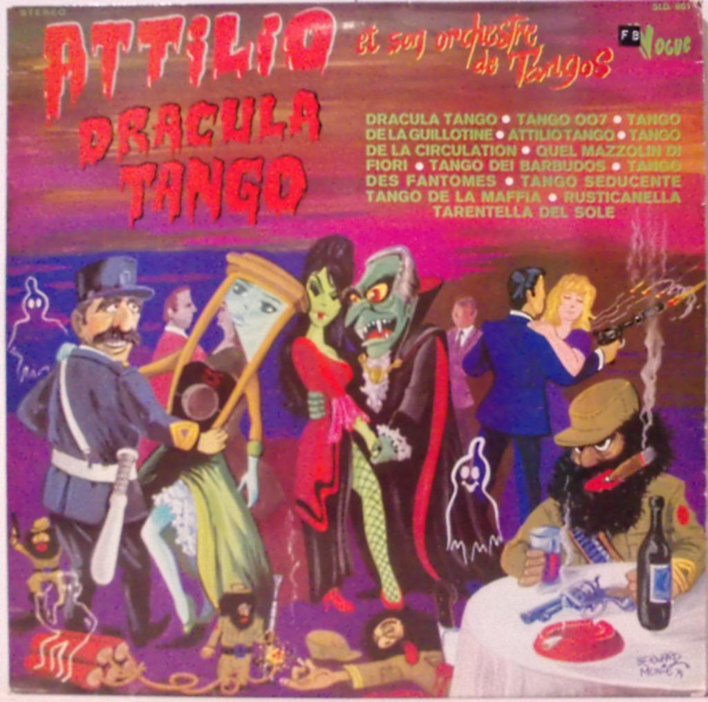 Attilio Et Son Orchestre De Tangos – Dracula Tangos, Enlèvement ou Envoi, Comme neuf, 12 pouces