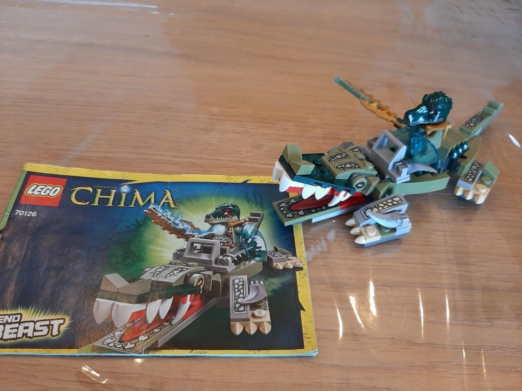 Set LEGO 70126 Chima - La bête légendaire du crocodile, Enlèvement ou Envoi, Comme neuf, Ensemble complet, Lego