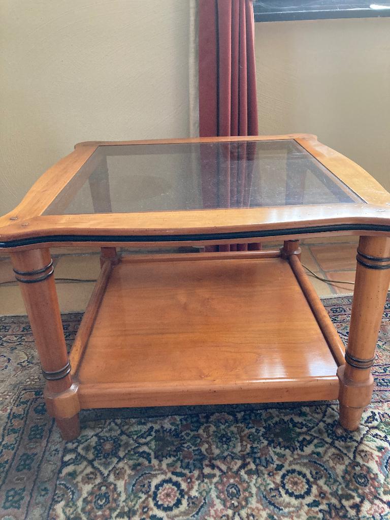 Salontafel, Ophalen, Glas, 50 tot 100 cm, 50 tot 75 cm