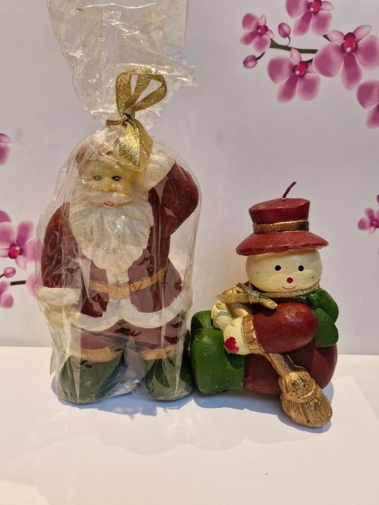 🎅🏽 2 bougies de Noël, Enlèvement ou Envoi, Neuf