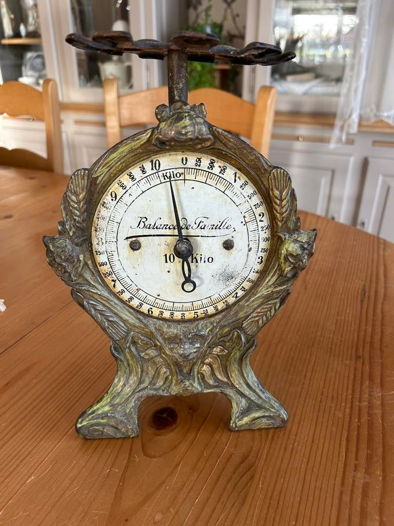 Ancienne balance de ménage 10 kgs, Antiquités & Art, Enlèvement