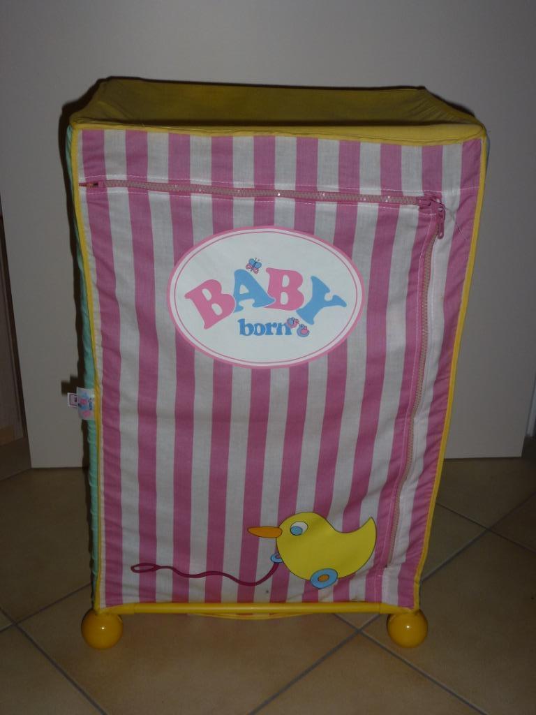 kleerkast poppen, Kinderen en Baby's, Speelgoed | Poppen, Ophalen, Gebruikt, Babypop