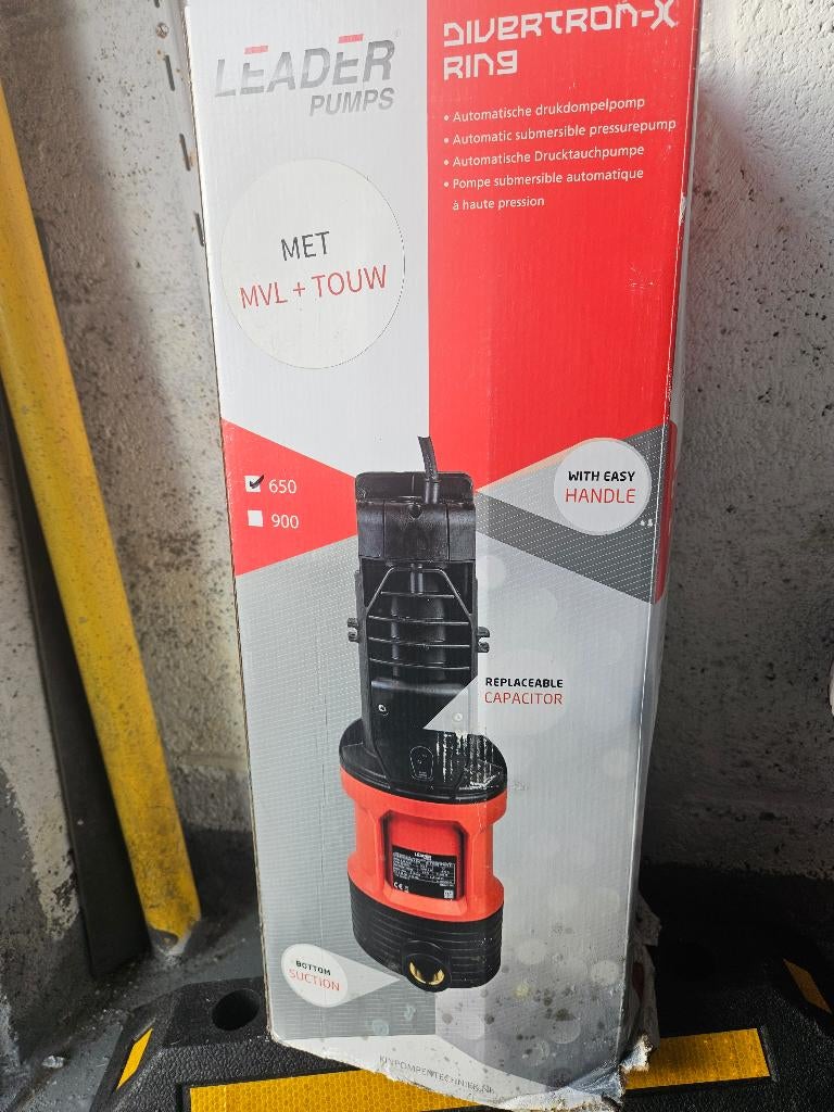 Pompe, Jardin & Terrasse, Pompes à eau, Enlèvement, Neuf, Électrique, Pompe pour citernes d'eau de pluie