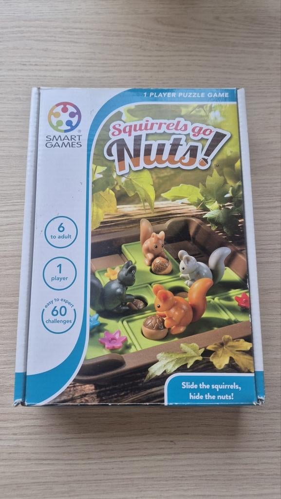 Smart game Squirells go Nuts, Ophalen