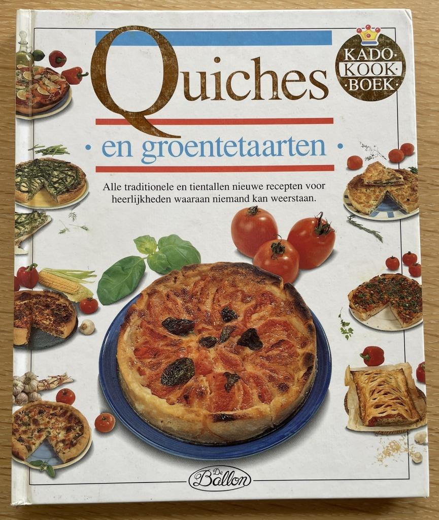 Quiches en groentetaarten, Boeken, Kookboeken, Ophalen of Verzenden