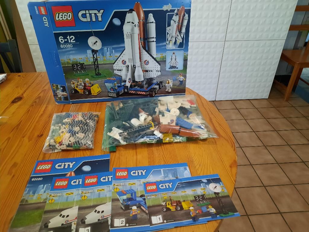 Lego city 60080 Space shuttle, Enlèvement, Comme neuf, Ensemble complet, Lego