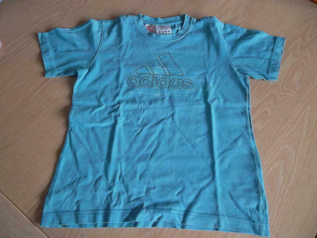 T-shirt Adidas 152, Blauw, Overige maten, Ophalen of Verzenden, Zo goed als nieuw