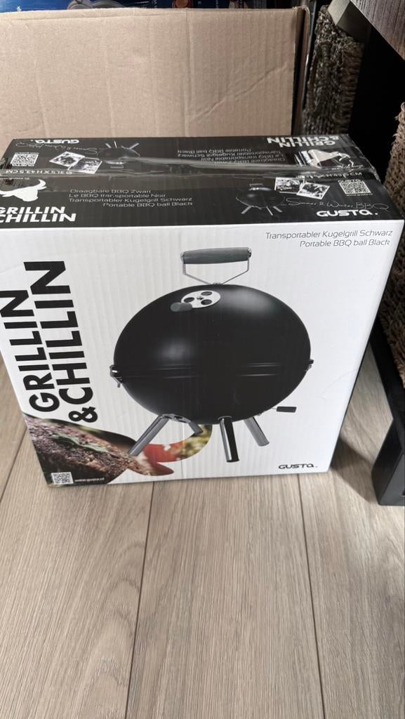 Kleine tafel bbq, Ophalen, Nieuw