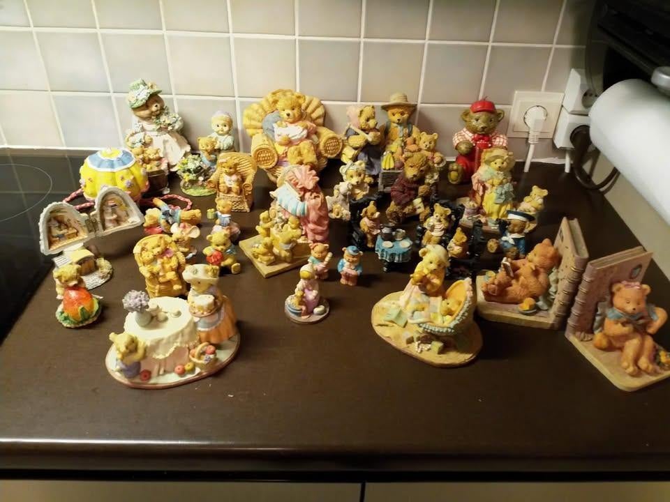 Collectie stenen beertjes, Ophalen of Verzenden