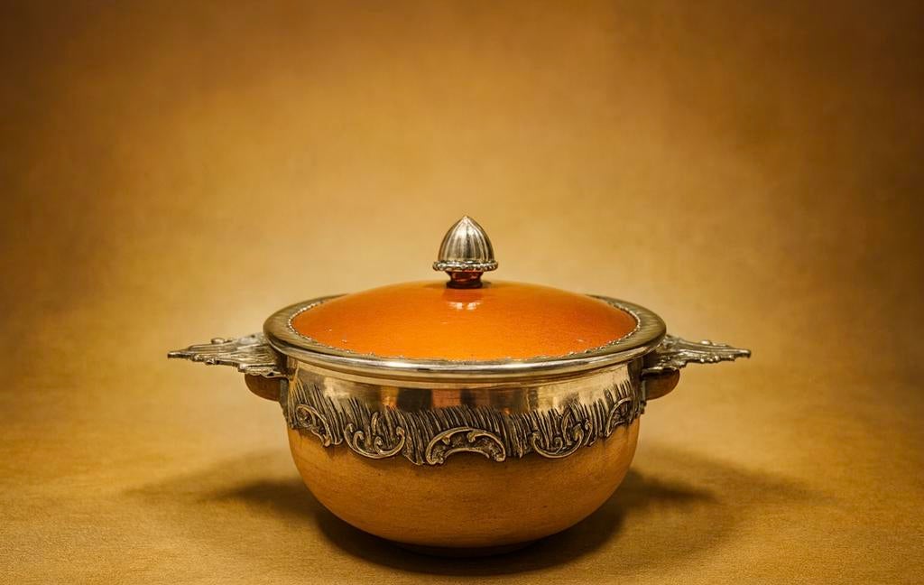 antique du XIXe siècle, cadres et couvercle en argent, Antiquités & Art, Enlèvement ou Envoi