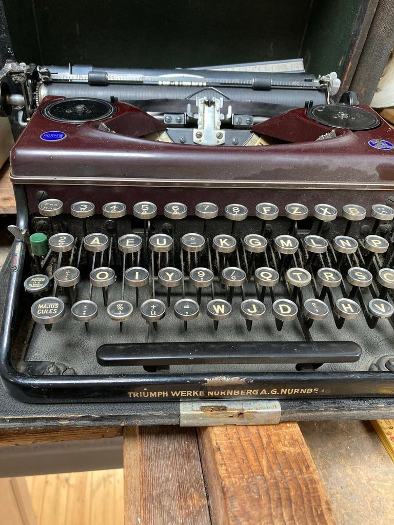 Machine à écrire allemande, Enlèvement ou Envoi, Comme neuf