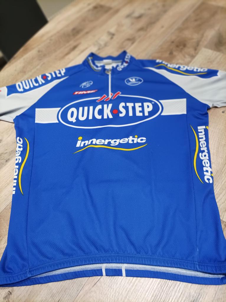 Wielertrui Quickstep vintage 2006, Ophalen, Gebruikt, Heren, Overige maten