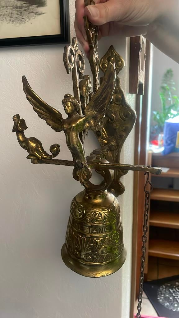 Sierbel met klepel., Antiek en Kunst, Ophalen of Verzenden