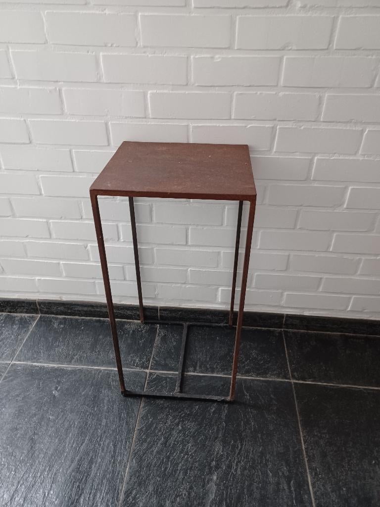 ijzeren sokkel, Huis en Inrichting, Ophalen, Gebruikt