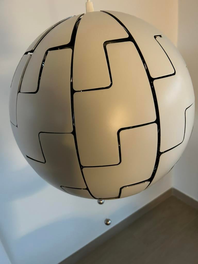 Lamp IKEA PS 2014 wit/zilver, Huis en Inrichting, Lampen | Hanglampen, Ophalen, Zo goed als nieuw, Minder dan 50 cm