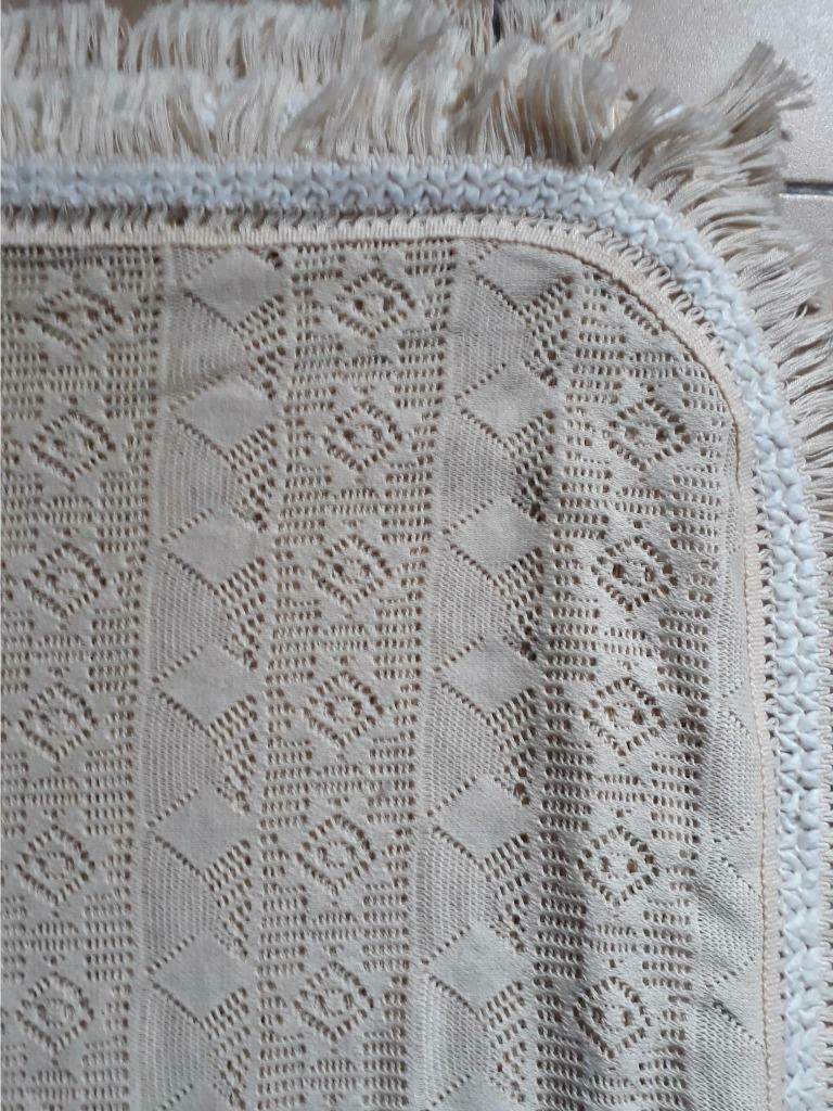 Couvre-lit au crochet fait main 232 X 220 cm, Enlèvement ou Envoi, Comme neuf, Deux personnes, Autres types