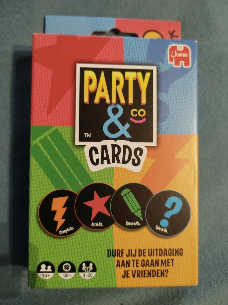 Kaartspel party & co, Jumbo, nieuw, Hobby en Vrije tijd, Vijf spelers of meer, Ophalen of Verzenden, Nieuw, JUMBO