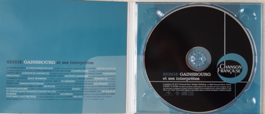 Serge Gainsbourg en zijn artiesten - Compilatie-cd 💿, Ophalen of Verzenden, Zo goed als nieuw, Boxset