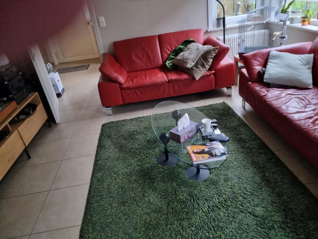lederen zetels, Ophalen, Overige maten, 150 tot 200 cm, Zo goed als nieuw