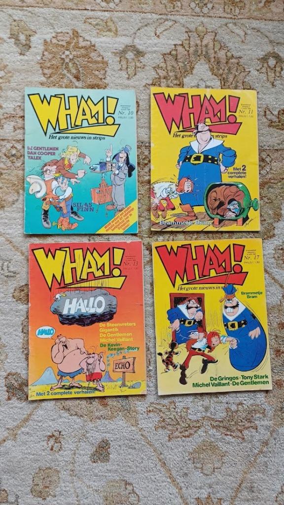 WHAM: Blueberry Jeremiah Dan Cooper J Wood Tangy + Laverdure, Enlèvement ou Envoi, Utilisé, Plusieurs comics, Europe