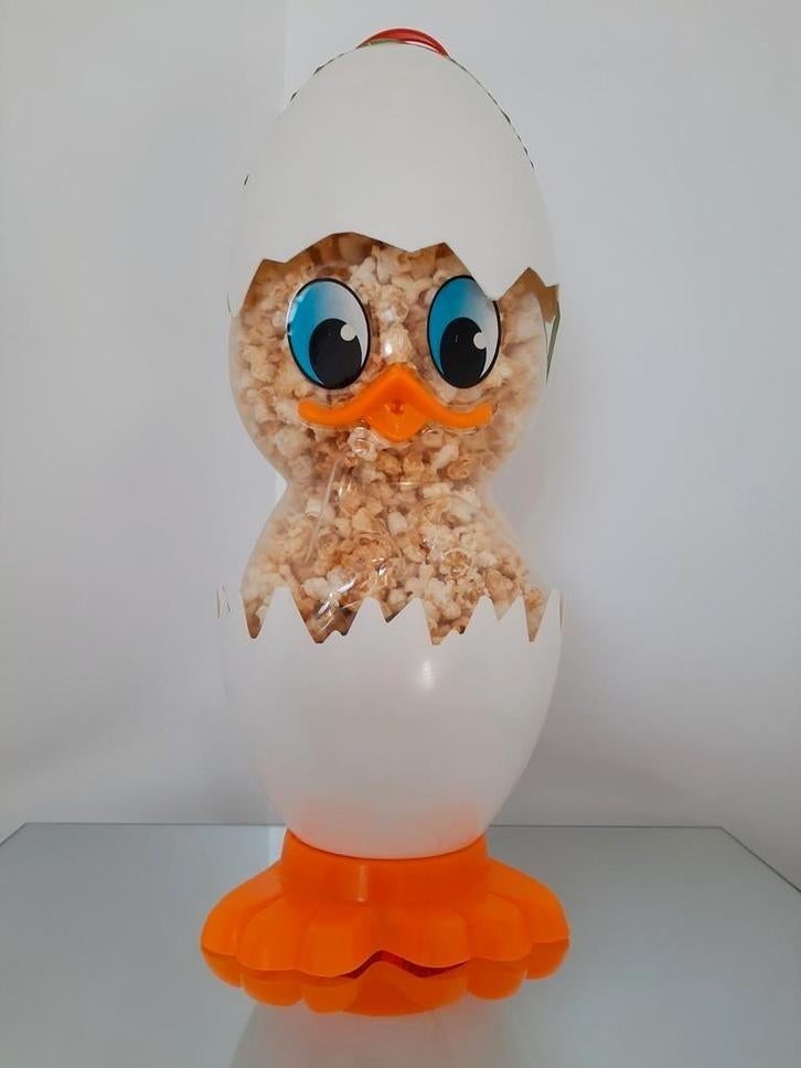 Vintage Calimero-achtig kuiken in oorspronkelijk staat, Verzamelen, Stripfiguren, Ophalen