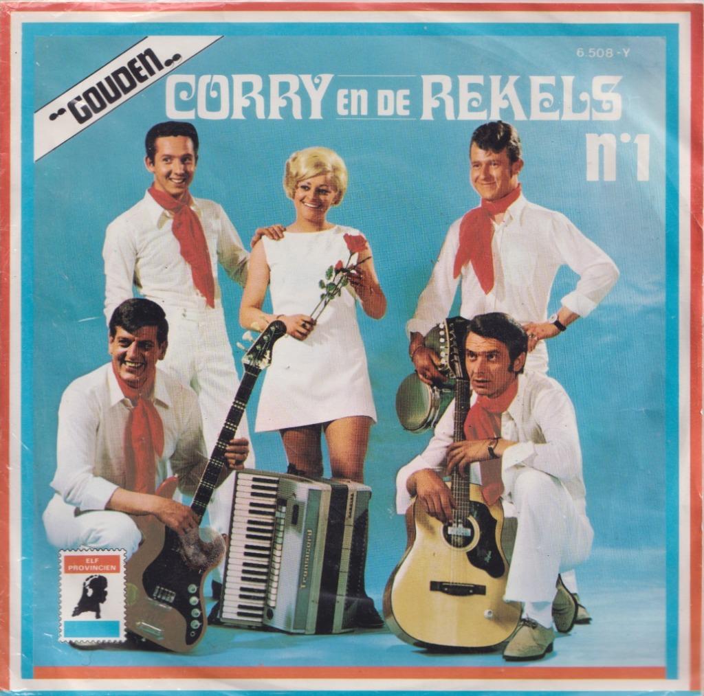 Corry en de Rekels – Vaarwel ik zal geen traan om je laten -, Gebruikt, 7 inch, Single, Ophalen of Verzenden