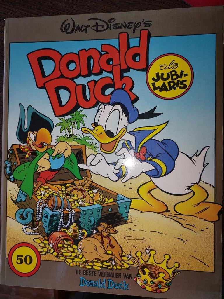 Donald Duck  jubilaris 50, Ophalen of Verzenden, Zo goed als nieuw